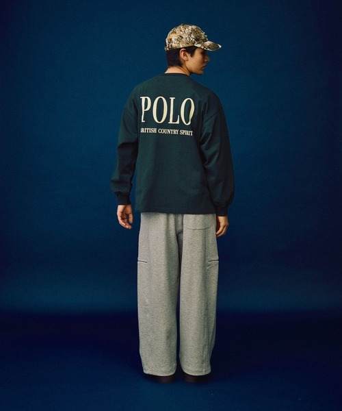 POLO BCS（ポロ ビーシーエス）の「【POLO British Country Spirit】クルーネックロンT（Tシャツ/カットソー・メンズ・ネイビー/グリーン/ホワイト・MEDIUM/LARGE）」の19枚目の写真