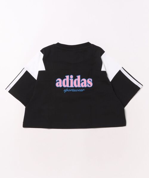 adidas（アディダス）の「adidas/アディダス G CB SS Tｼｬﾂ キッズ 半袖Tシャツ WH096（Tシャツ/カットソー・キッズ・ブラック/ライトブルー/ライラック・140cm/150cm/130cm）」の4枚目の写真