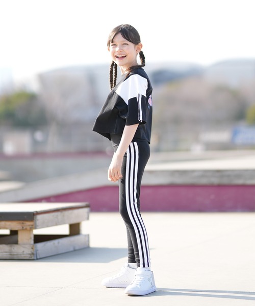 adidas(アディダス)の「adidas/アディダス 半袖 Tシャツ キッズ G CB SS Tシャツ WH096(Tシャツ/カットソー・キッズ・ブラック/ライトブルー/ライラック・140cm/150cm/130cm)」の10枚目の写真