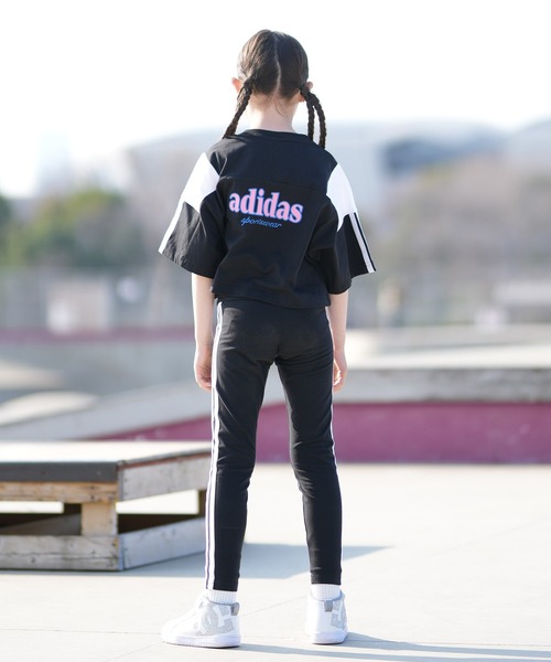 adidas(アディダス)の「adidas/アディダス 半袖 Tシャツ キッズ G CB SS Tシャツ WH096(Tシャツ/カットソー・キッズ・ブラック/ライトブルー/ライラック・140cm/150cm/130cm)」の11枚目の写真