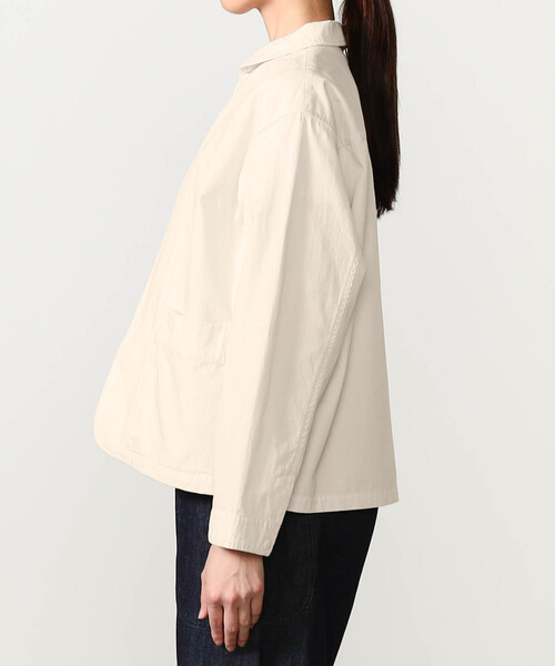 ORCIVAL（オーシバル）の「ORCIVAL | ビンテージツイル ラウンドカラー ライトジャケット WOMEN（その他アウター・レディース・ブラック/アイボリー・1）」の12枚目の写真