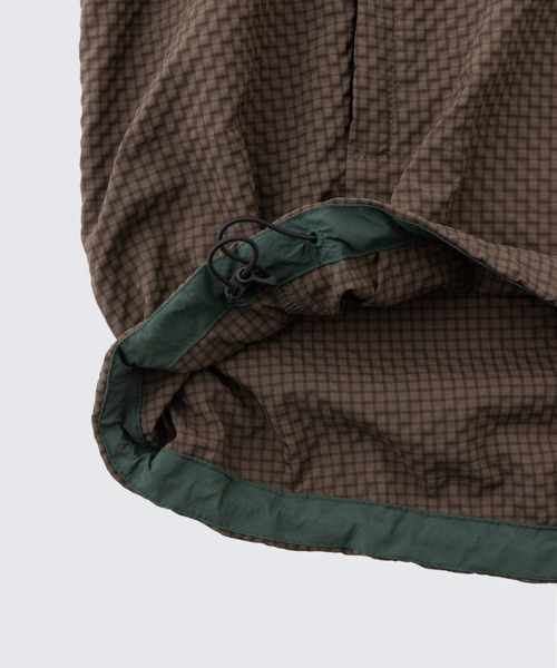 WILD THINGS（ワイルドシングス）の「ゲッコーライトパーカー│GECKO LIGHT PARKA（ナイロンジャケット・メンズ・ライトイエロー/ブラック/グリーン系その他3/ブラウン・M/S/XL/L）」の8枚目の写真