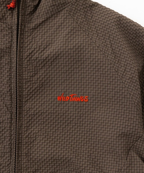 WILD THINGS（ワイルドシングス）の「ゲッコーライトパーカー│GECKO LIGHT PARKA（ナイロンジャケット・メンズ・ライトイエロー/ブラック/グリーン系その他3/ブラウン・M/S/XL/L）」の10枚目の写真