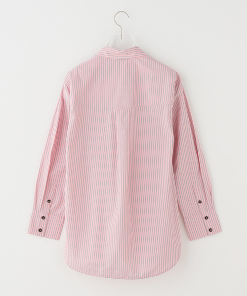 GANNI（ガニー）の「GANNI / ガニー Oxford Stripe Shirt（シャツ