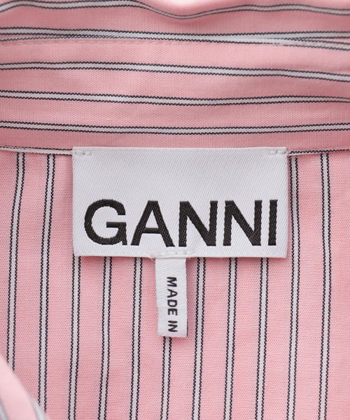 ganni GANNI ガニー　売り切り！ストライプブラウス　新品未使用 GANNI（ガニー）の「GANNI / ガニー Oxford Stripe Shirt（シャツ