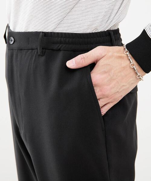 MEN'S MELROSE(メンズメルローズ)の「ストレッチダブルクロス リラックステーパードパンツ(その他パンツ・メンズ・ベージュ/グレー/ブラック・2/3/4)」の10枚目の写真