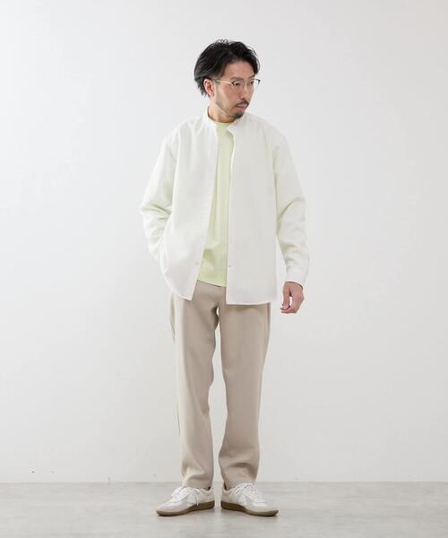 MEN'S MELROSE(メンズメルローズ)の「ストレッチダブルクロス リラックステーパードパンツ(その他パンツ・メンズ・ベージュ/グレー/ブラック・2/3/4)」の20枚目の写真