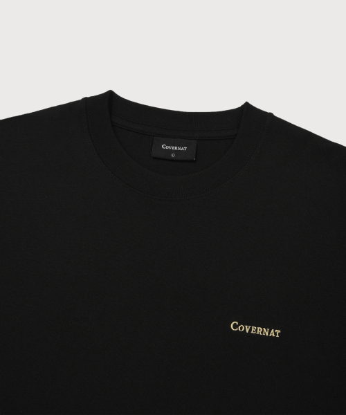 COVERNAT(カバーナット)の「スモールロゴTシャツブラック(Tシャツ/カットソー・メンズ・その他・SMALL/MEDIUM/LARGE/X-LARGE/XX-LARGE/X-SMALL)」の4枚目の写真