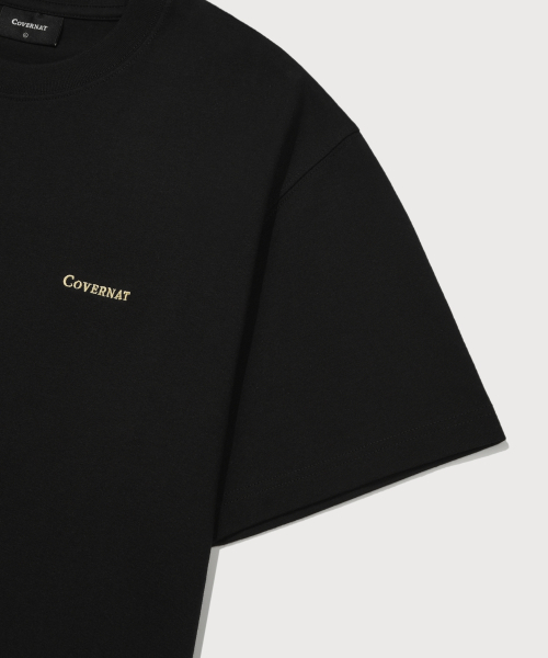 COVERNAT(カバーナット)の「スモールロゴTシャツブラック(Tシャツ/カットソー・メンズ・その他・SMALL/MEDIUM/LARGE/X-LARGE/XX-LARGE/X-SMALL)」の2枚目の写真