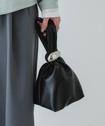 SENSE OF PLACE by URBAN RESEARCH | メタルツキキンチャクバッグ(ハンドバッグ)