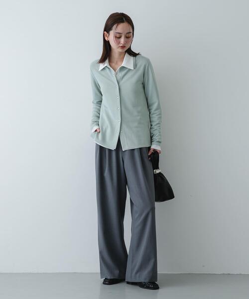 SENSE OF PLACE by URBAN RESEARCH（センスオブプレイスバイアーバンリサーチ）の「メタルツキキンチャクバッグ（ハンドバッグ・レディース・ブラウン/ブラック/ライトベージュ・ONE）」の6枚目の写真