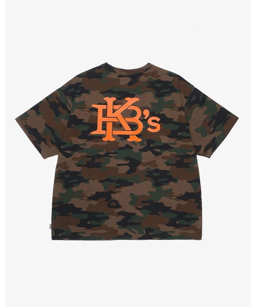KEBOZ(ケボズ)の「EFG S/S TEE(Tシャツ/カットソー・メンズ・ネイビー/カモフラージュ/チャコールグレー/ブラック/グレー/ホワイト・M/L/XL/2XL/S)」の6枚目の写真