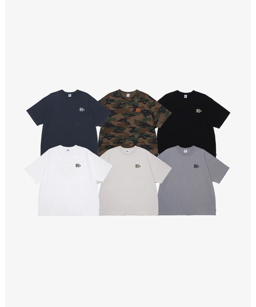 KEBOZ(ケボズ)の「EFG S/S TEE(Tシャツ/カットソー・メンズ・ネイビー/カモフラージュ/チャコールグレー/ブラック/グレー/ホワイト・M/L/XL/2XL/S)」の9枚目の写真