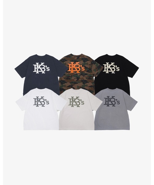 KEBOZ(ケボズ)の「EFG S/S TEE(Tシャツ/カットソー・メンズ・ネイビー/カモフラージュ/チャコールグレー/ブラック/グレー/ホワイト・M/L/XL/2XL/S)」の8枚目の写真