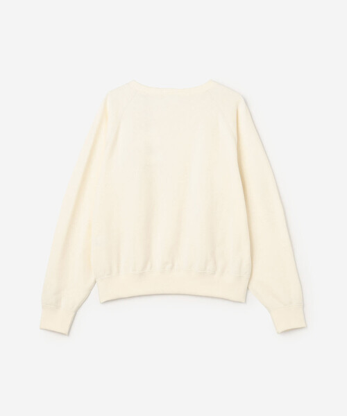 ORCIVAL(オーシバル)の「ORCIVAL | コットン裏毛 ボートネックプルオーバー WOMEN(スウェット・レディース・グレー/ブルー系その他/アイボリー・2/1)」の5枚目の写真