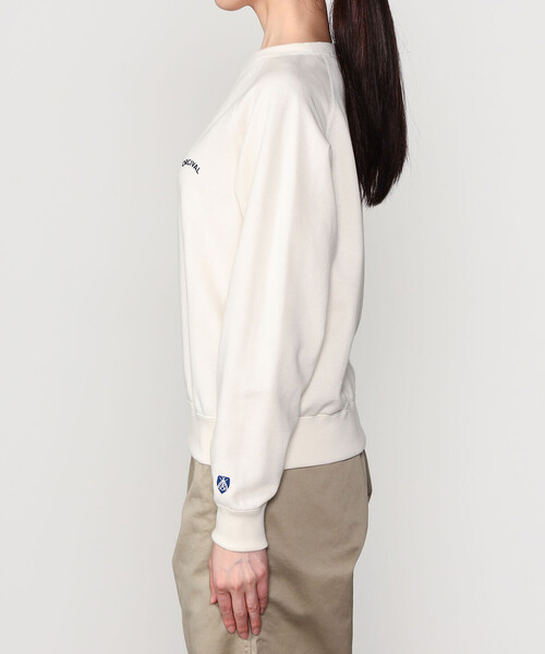 ORCIVAL(オーシバル)の「ORCIVAL | コットン裏毛 ボートネックプルオーバー WOMEN(スウェット・レディース・グレー/ブルー系その他/アイボリー・2/1)」の12枚目の写真
