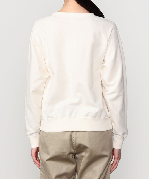 ORCIVAL(オーシバル)の「ORCIVAL | コットン裏毛 ボートネックプルオーバー WOMEN(スウェット・レディース・グレー/ブルー系その他/アイボリー・2/1)」の13枚目の写真