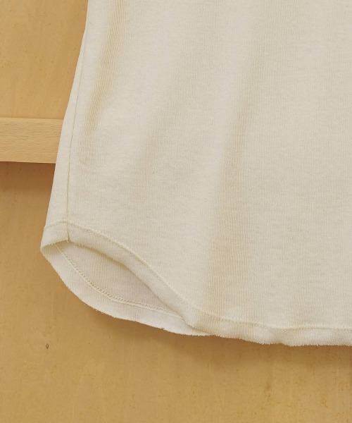 TODAYFUL(トゥデイフル)の「TODAYFUL Soft Fraice T-shirts ソフトフライスTシャツ/12610625(Tシャツ/カットソー・レディース・スミクロ/グレー/アイボリー・ONE SIZE)」の13枚目の写真