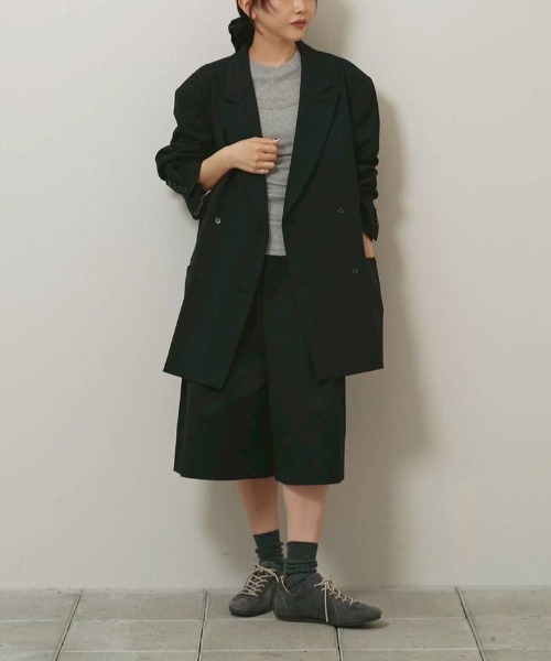 TODAYFUL(トゥデイフル)の「TODAYFUL Soft Fraice T-shirts ソフトフライスTシャツ/12610625(Tシャツ/カットソー・レディース・スミクロ/グレー/アイボリー・ONE SIZE)」の18枚目の写真