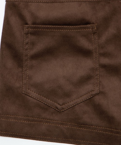 dispark（ディスパーク）の「DISPARK/【26年春夏新作】スエードマイクロパンツ（その他パンツ・レディース・ブラック/ブラウン・FREE）」の8枚目の写真