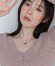 RANDA | 【Heart Collection】ハートビジューネックレス(ネックレス)