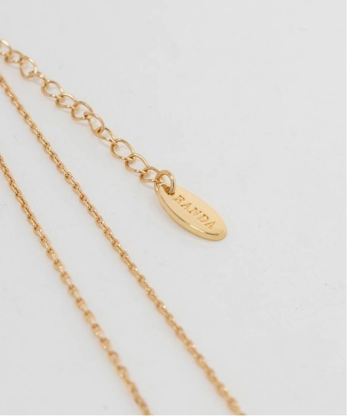 RANDA（ランダ）の「【Heart Collection】ハートビジューネックレス（ネックレス・レディース・シルバー/ゴールド・FREE）」の10枚目の写真