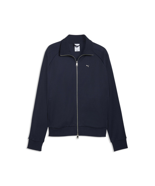 PUMA（プーマ）の「PUMA プーマ メンズ T7 トラックジャケット（ジャージ・メンズ・ネイビー/グレー・LARGE/MEDIUM/SMALL/X-LARGE/X-SMALL）」の4枚目の写真