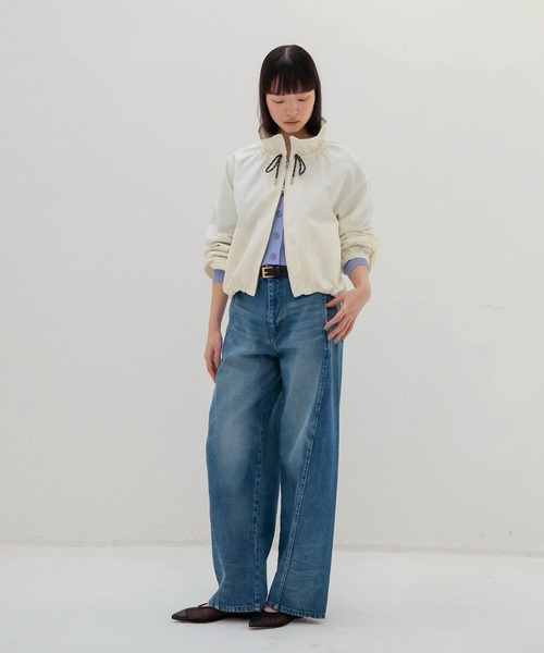 DRESSLAVE（ドレスレイブ）の「1990 barrel denim pants(バレルデニムパンツ)（デニムパンツ・レディース・インディゴブルー/ブルー・38/36）」の8枚目の写真