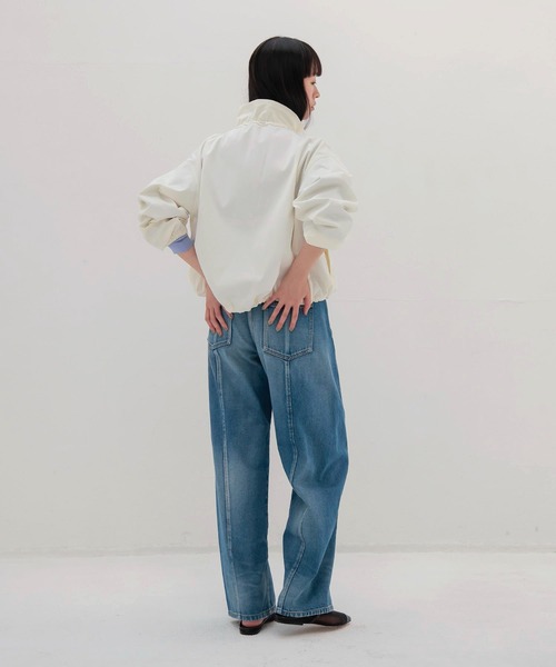 DRESSLAVE（ドレスレイブ）の「1990 barrel denim pants(バレルデニムパンツ)（デニムパンツ・レディース・インディゴブルー/ブルー・38/36）」の9枚目の写真