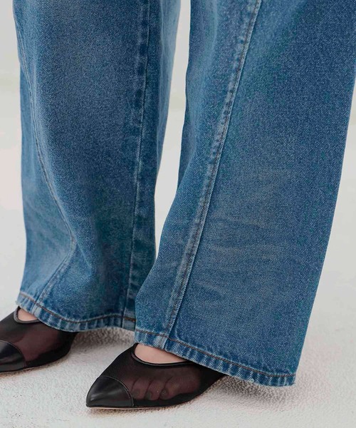 DRESSLAVE（ドレスレイブ）の「1990 barrel denim pants(バレルデニムパンツ)（デニムパンツ・レディース・インディゴブルー/ブルー・38/36）」の13枚目の写真