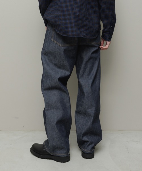 BAL（バル）の「12OZ STRAIGHT LEG 5P JEAN（デニムパンツ・メンズ・ブラック/インディゴブルー・3/2/1/4）」の8枚目の写真