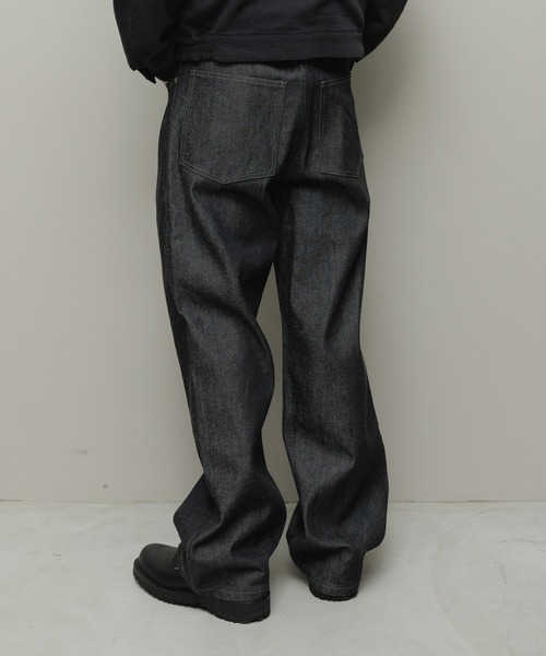 BAL（バル）の「12OZ STRAIGHT LEG 5P JEAN（デニムパンツ・メンズ・ブラック/インディゴブルー・3/2/1/4）」の5枚目の写真