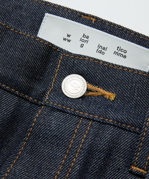 BAL（バル）の「12OZ STRAIGHT LEG 5P JEAN（デニムパンツ・メンズ・ブラック/インディゴブルー・3/2/1/4）」の13枚目の写真