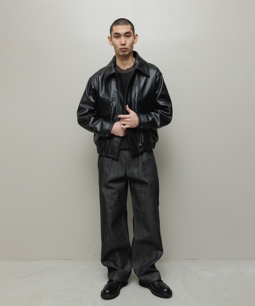 BAL（バル）の「12OZ STRAIGHT LEG 5P JEAN（デニムパンツ・メンズ・ブラック/インディゴブルー・3/2/1/4）」の18枚目の写真