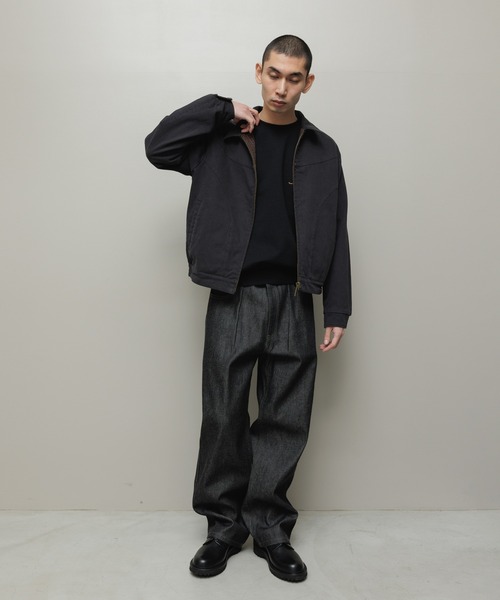 BAL（バル）の「12OZ STRAIGHT LEG 5P JEAN（デニムパンツ・メンズ・ブラック/インディゴブルー・3/2/1/4）」の22枚目の写真