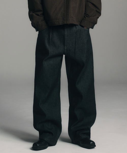 BAL（バル）の「12OZ STRAIGHT LEG 5P JEAN（デニムパンツ・メンズ・ブラック/インディゴブルー・3/2/1/4）」の16枚目の写真