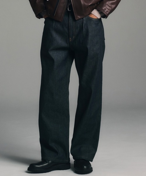 BAL（バル）の「12OZ STRAIGHT LEG 5P JEAN（デニムパンツ・メンズ・ブラック/インディゴブルー・3/2/1/4）」の17枚目の写真