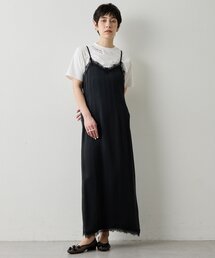 THE PAUSE（ザ ポーズ）の「【THE PAUSE】レーストリムキャミワンピース（ワンピース）」