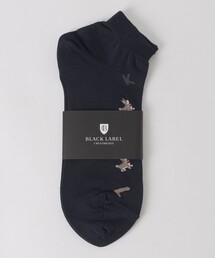 BLACK LABEL CRESTBRIDGE（ブラックレーベル・クレストブリッジ）の「ランダムロゴコンビコーギーショートソックス（ソックス/靴下）」