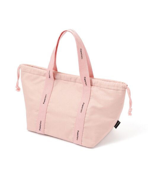 Francfranc(フランフラン)の「ロゴ 2WAY ランチバッグ ピンク 保温 保冷 お弁当 弁当袋(エコバッグ/サブバッグ・レディース・ピンク・FREE)」の2枚目の写真