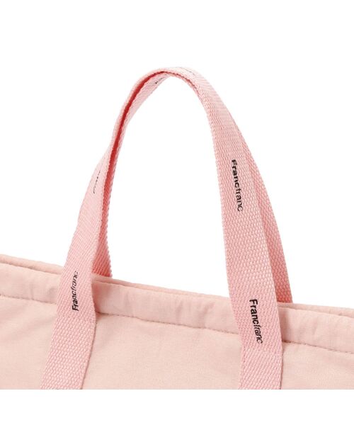 Francfranc(フランフラン)の「ロゴ 2WAY ランチバッグ ピンク 保温 保冷 お弁当 弁当袋(エコバッグ/サブバッグ・レディース・ピンク・FREE)」の4枚目の写真