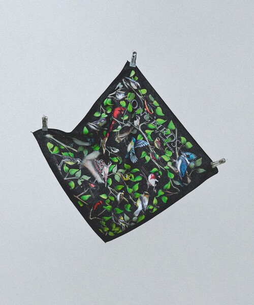 bpr BEAMS(ビーピーアール ビームス )の「【別注】THE PRINTED IMAGE / BANDANA(ハンカチ/ハンドタオル・レディース・ホワイト系その他2/ホワイト系その他4/オフホワイト/ナチュラル/ブラック系その他/ホワイト系その他5/ホワイト系その他6/ホワイト系その他7/ホワイト/ホワイト系その他3/ライトグレー・ONE SIZE)」の7枚目の写真
