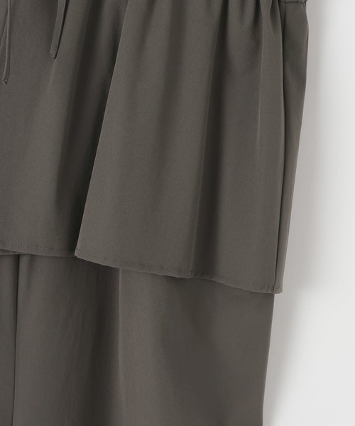 LEPSIM(レプシィム)の「ドッキングオールインワン2 645461(つなぎ/オールインワン・レディース・チャコールグレー/ブラック/ダークカーキ・FREE)」の8枚目の写真