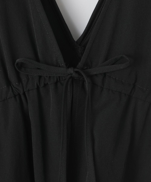 LEPSIM(レプシィム)の「ドッキングオールインワン2 645461(つなぎ/オールインワン・レディース・チャコールグレー/ブラック/ダークカーキ・FREE)」の13枚目の写真