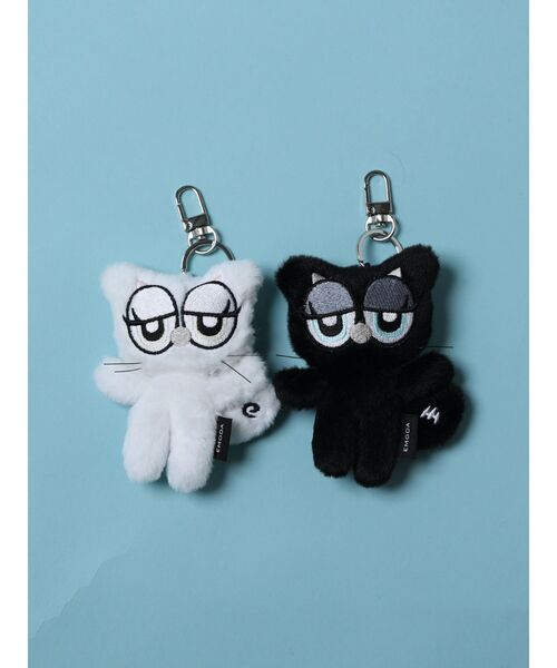 EMODA（エモダ）の「MOOA EMMA KEYRING（キーケース/キーアクセサリー・レディース・ホワイト/ブラック・FREE）」の3枚目の写真