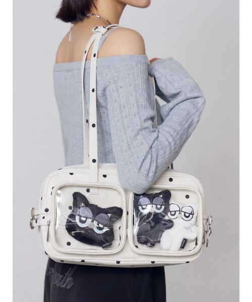 EMODA(エモダ)の「MOOA EMMA KEYRING(キーケース/キーアクセサリー・レディース・ホワイト/ブラック・FREE)」の6枚目の写真