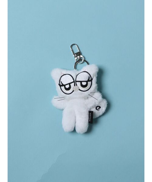 EMODA(エモダ)の「MOOA EMMA KEYRING(キーケース/キーアクセサリー・レディース・ホワイト/ブラック・FREE)」の3枚目の写真