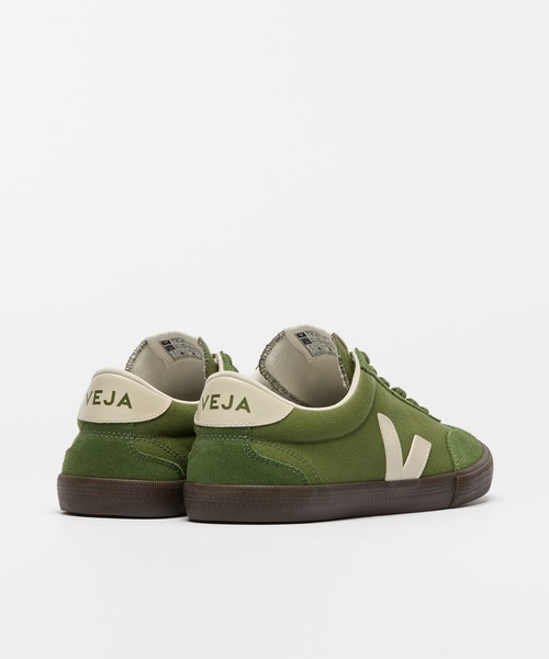VEJA(ヴェジャ)の「VEJA / “VOLLEY CANVAS” スニーカー(スニーカー・レディース・ホワイト/モスグリーン/ホワイト×グリーン・39/38/37/36/42/41/40)」の5枚目の写真