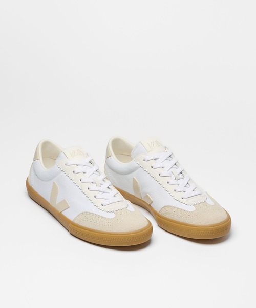 VEJA(ヴェジャ)の「VEJA / “VOLLEY CANVAS” スニーカー(スニーカー・レディース・ホワイト/モスグリーン/ホワイト×グリーン・39/38/37/36/42/41/40)」の8枚目の写真
