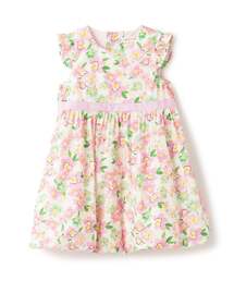 sense of wonder | 小花柄バルーンワンピース(シャツワンピース)